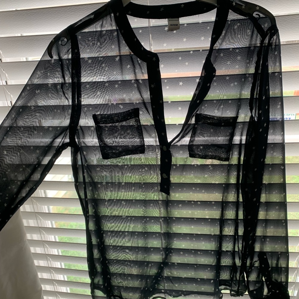old navy star blouse